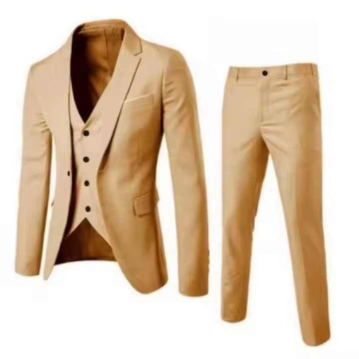 Blazers for Formal  Three-Piece Business Professional Suit Set - Image 6