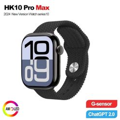 HK10 Pro Max Ultra AMOLED Display Bluetooth Calling Smart Watch