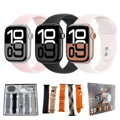 Laxasfit W10 Smart Watch with 10 Straps