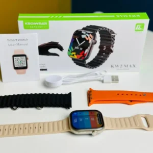 Keqiwear KW 2 Max Smartwatch With 3 Belt