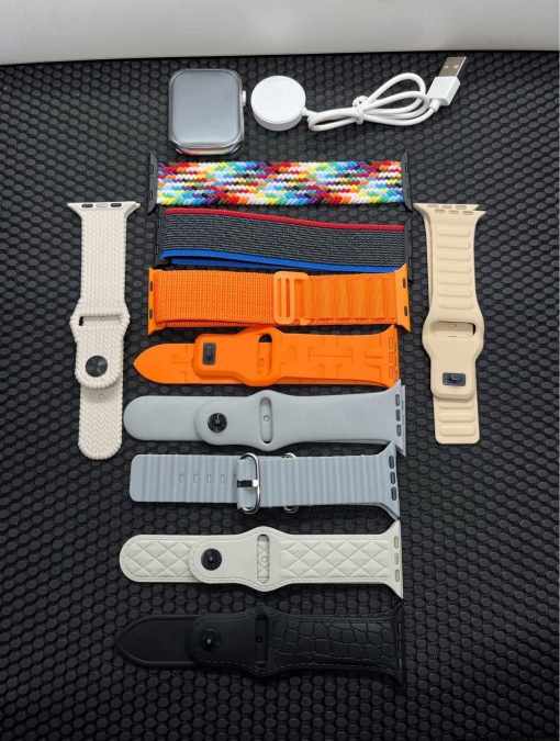Laxasfit W10 Smart Watch with 10 Straps - Image 2