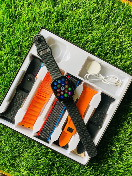 Laxasfit W10 Smart Watch with 10 Straps - Image 3