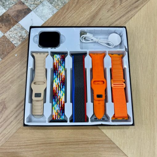 Laxasfit W10 Smart Watch with 10 Straps - Image 5