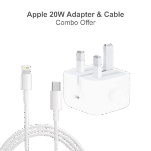 Apple 20W Adapter & Cable – কম্বো অফার