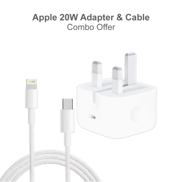 Apple 20W Adapter & Cable – কম্বো অফার