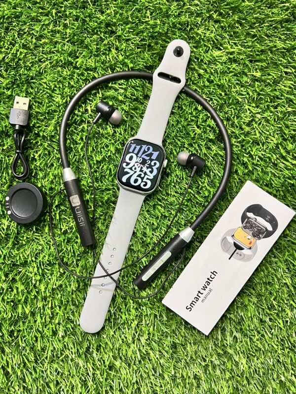 Laxasfit S9 Pro Smart Watch +  Free UiiSii Neckband - Image 2