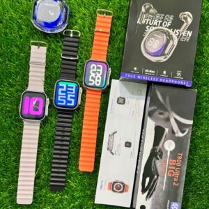 T900 Ultra 2 Smart Watch +  Ultrapods Pro Earbuds Combo