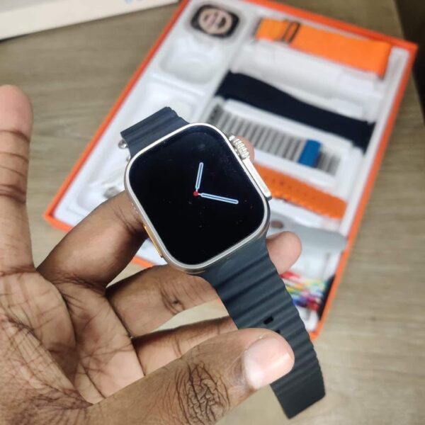 Y80 Ultra Smartwatch with 8 Strap - Image 2