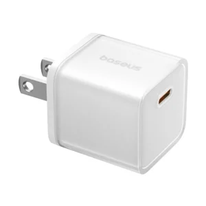 Baseus USB-C 20W GaN White Charger Adapter