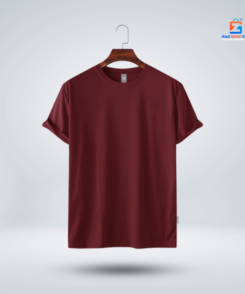 Premium Mens Maroon T-shirt
